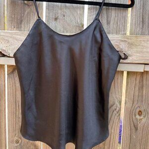 Vintage Satin Slip Tank Size Small
